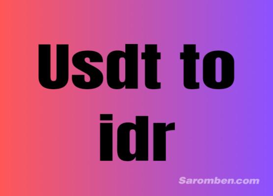 USDT ke IDR