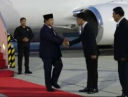 Presiden Prabowo Subianto Kembali ke Tanah Air Usai Kunjungan Kenegaraan ke Enam Negara