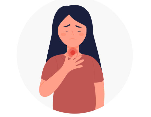 Sariawan di tenggorokan