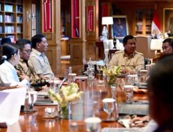 Prabowo Pimpin Rapat di Hambalang Bahas Penertiban Lahan Sawit