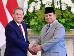 Prabowo dan Li Qiang Tegaskan Kemitraan Strategis RI-Tiongkok