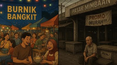 Pasar Mimbaan Turun Kelas Burnik Naik Kelas Akankah Bertahan Lama?