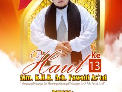 HAUL KE-13 K.H.R. ACH. FAWAID AS’AD AKAN DIGELAR DI DENPASAR, HADIRKAN K.H.R. AZAIM IBRAHIMY