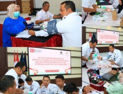 Lapas Banyuwangi Gelar Donor Darah dan Cek Kesehatan Gratis Sambut HUT ke-80 RI