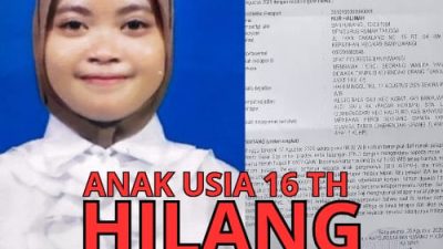 Diduga Dibawa Kabur Pacar, Siswi SMK PGRI 1 Giri Banyuwangi Dilaporkan Hilang