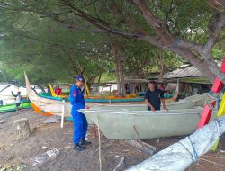 Cegah Gangguan Kamtibmas, Satpolairud Polresta Banyuwangi Rutin Patroli di Kawasan Pesisir