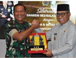 Danrem 083/Baladhika Jaya Gelar Silaturahmi Bersama Forkopimda dan Mitra Kodim Banyuwangi