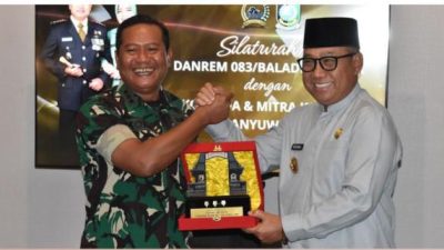 Danrem 083/Baladhika Jaya Gelar Silaturahmi Bersama Forkopimda dan Mitra Kodim Banyuwangi