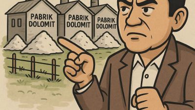 12 Pabrik Dolomit Disebut Ilegal, Khalilur Desak Penegakan Hukum