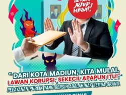 Kota Madiun Gencarkan Kampanye Antikorupsi: “Lawan Korupsi, Sekecil Apa Pun Itu!”