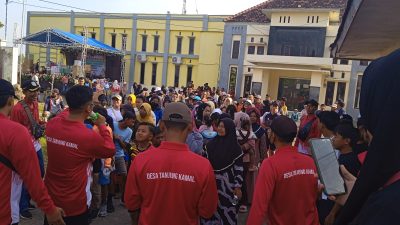 Jalan Santai Memeriahkan HUT RI ke-80 di Desa Tanjung Kamal Berlangsung Meriah dan Penuh Semangat