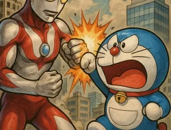 Ultraman Vs Doraemon: Pertarungan Besar Antar Generasi, Siapa Pahlawan Sebenarnya?