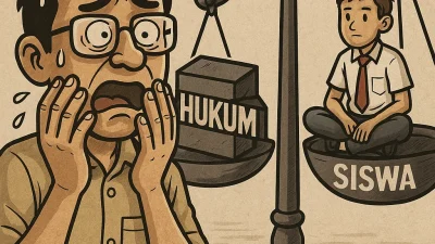 Guru Takut Hukum, Karakter Siswa Jadi Taruhan