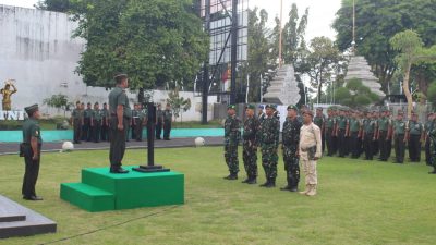 Kodim 0825/Banyuwangi Gelar Upacara 17-an, Dipimpin Kasdim Mayor Kav Suprapto