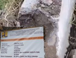 Proyek Irigasi P3-TGAI di Desa Gelung Dilaporkan Rusak, Warga dan LSM Sampaikan Keluhan