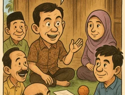 Warga Tanjung Sari Timur Gelar Rapat Kasti Tradisional di Rumah Kepala Dusun