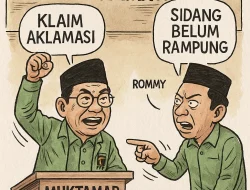 Muktamar X PPP: Klaim Aklamasi Mardiono, Rommy Tegaskan Sidang Belum Rampung