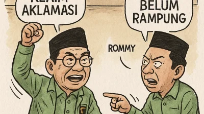 Muktamar X PPP: Klaim Aklamasi Mardiono, Rommy Tegaskan Sidang Belum Rampung