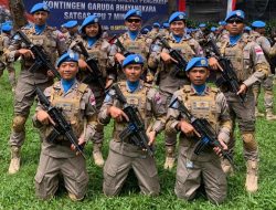 8 Personel Polda Bali Tergabung dalam Pasukan Garuda Bhayangkara FPU 7 MINUSCA Misi PBB di Afrika Tengah