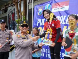 Penuh Sportivitas, Turnamen Voli Pelajar Piala Kapolres Lumajang 2025 Sukses Cetak Bibit Unggul