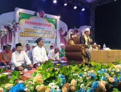 Ribuan Jamaah Padati Pengajian Maulid Nabi di Masjid Baiturrahim Tanjung Sari Timur, Kiai Musleh Adnan Ajak Umat Perbanyak Sholawat