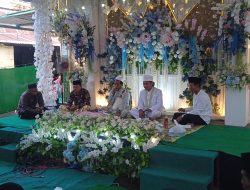 KH. Ramok Segoro Tekankan Ketajaman Rasa dan Akhlak dalam Walimatul ‘Ursy & Walimatul Hamli di Tanjung Sari Timur