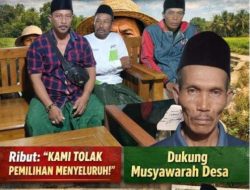 Ribut dkk Tunduk Hasil Rapat Desa, Tegas Tolak Rencana HIPPA Gelar Pemilihan Ulu-Ulu Air