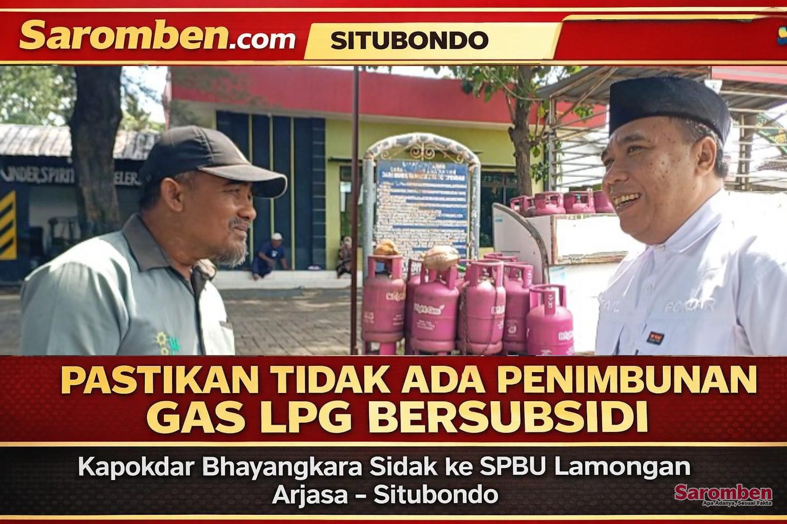 Photo: H. Ismail bersama Sunanto Pengawas SPBU Lamongan, Arjasa, Situbondo