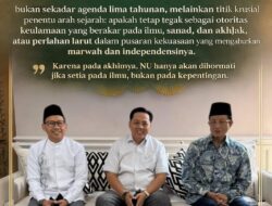 Muktamar NU di Ujung Taruhan: Antara Otoritas Ulama dan Bayang Politik Kekuasaan