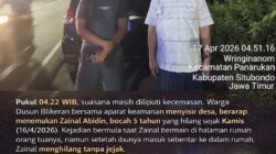 Dini Hari yang Mencekam di Panarukan: Bocah 5 Tahun Hilang, Pencarian Masih Berlangsung Tanpa Henti