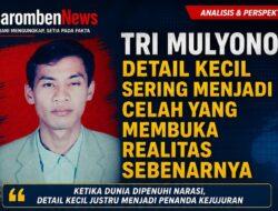 Tri Mulyono: Detail Kecil Sering Menjadi Celah yang Membuka Realitas Sebenarnya