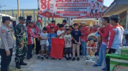 Semarak HUT ke-81 RI di Tanjung Kamal, Jalan Sehat Susuri Tiga Dusun dengan Doorprize Sepeda Listrik