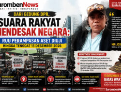 “Dari Gedung DPR, Suara Rakyat Mendesak Negara: RUU Perampasan Aset Diuji Hingga Tenggat 15 Desember 2026”
