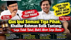 Gus Ipul Somasi Tiga Pihak, Haji Raden Mas Khalilur R Abdullah Sahlawiy Balik Tantang: “Saya Tidak Takut, Bukti Akan Saya Bawa”